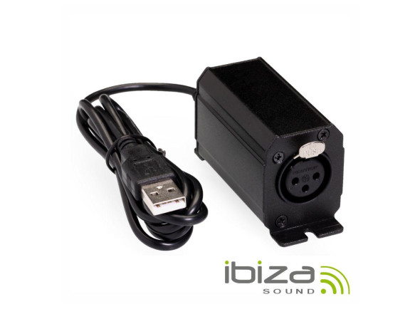 Ibiza Controlador DMX 128 Canais C/ Software Interface USB Ibiza Controlador DMX 128 Canais C/ Software Interface USB
